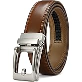 CHAOREN Ratchet Kids Belt, Dress Boys Leather Belt, 1.25" Adjustable for Casual and Formal Wear