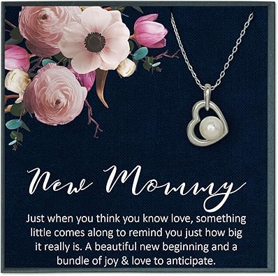Grace of Pearl - Regalos de cumpleaños para mamá para ser un Regalo para una Nueva mamá: Amazon.es: Joyería