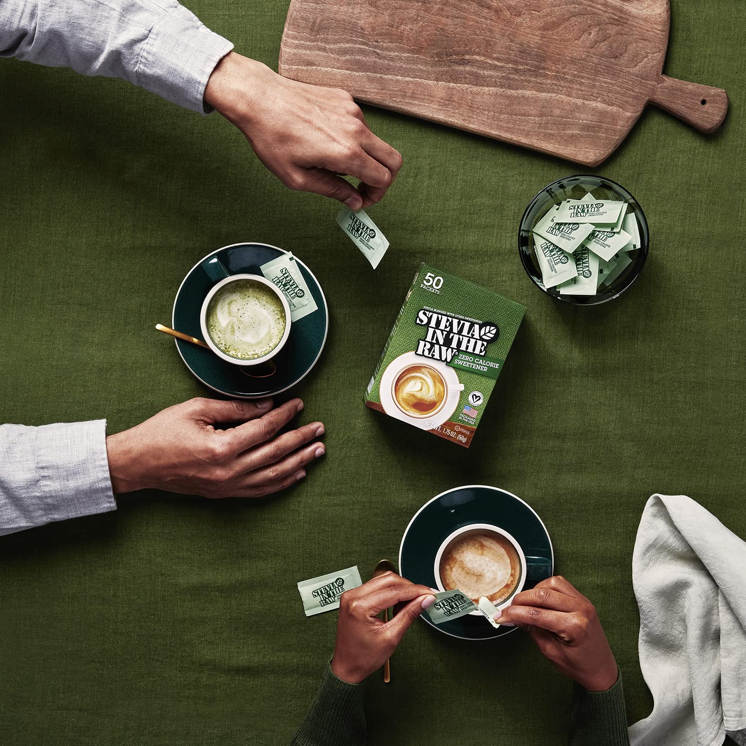 Stevia In The Raw, Plant Based Zero Calorie, Sugar Substitute, No