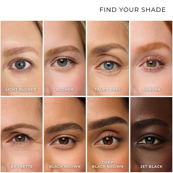 WUNDERBROW EYEBROW GEL, WATERPROOF, SMUDGEPROOF, LONG LASTING, SHADE: AUBURN, VEGAN AND CRUELTY-FREE