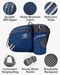 WATERFLY Fanny Pack Waist Bag: Waist Pack for Women