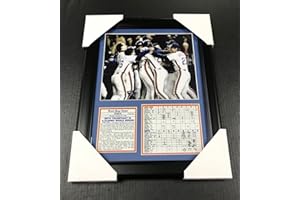 BASEBALL CARD OUTLET & SPORTS MEMORABILIA 11X14 FRAMED 1986 NEW YORK METS WORLD SERIES CHAMPS 8X10 PHOTO