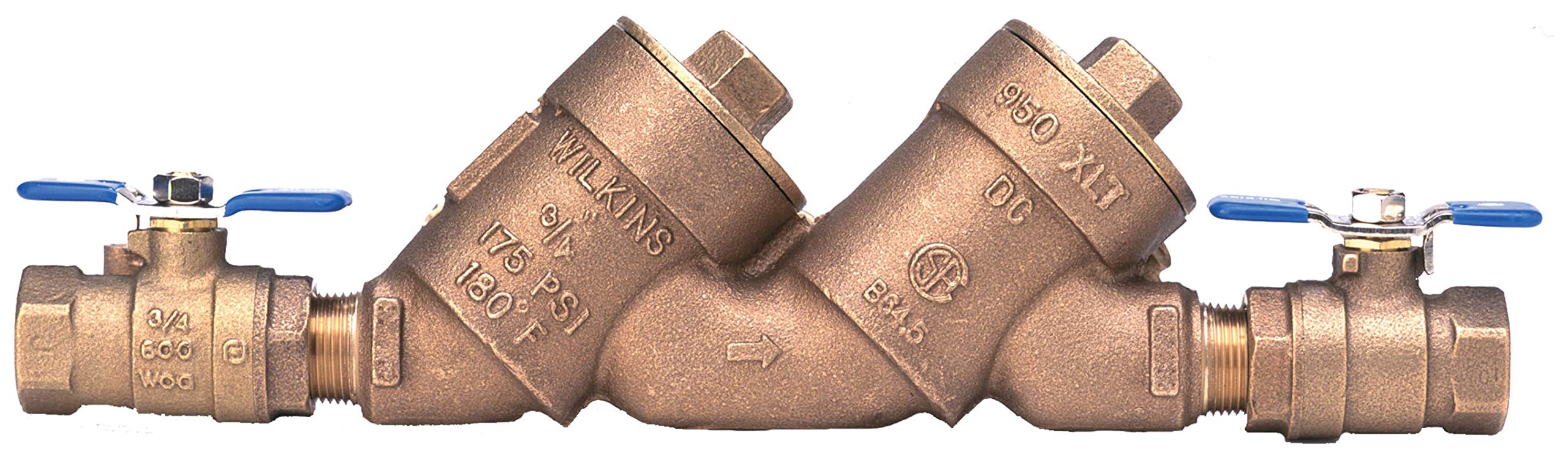 Photo 1 of Zurn 34-950XL Backflow Preventer, Gold