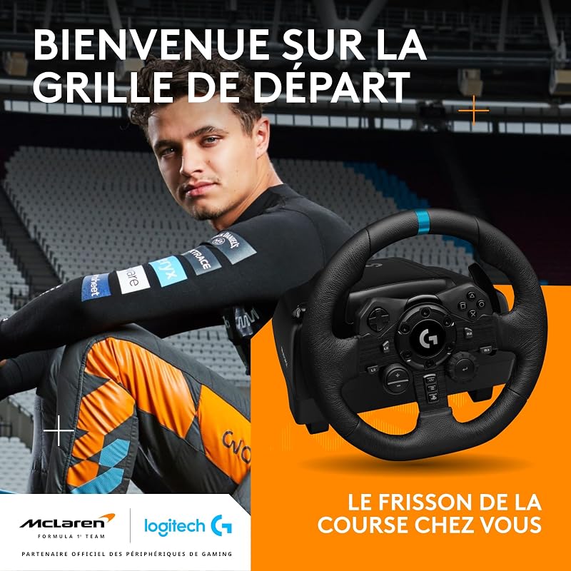 G923 volant de course et pédales pour Playstation & PC