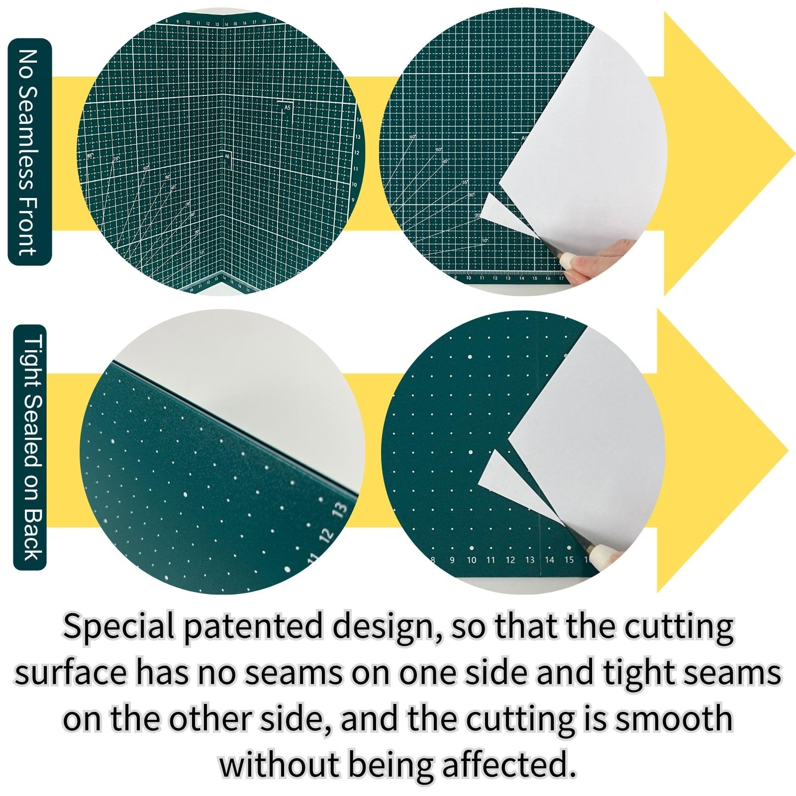 iMAT Flip Cutting Mat Note, A4 (Cm Version), 9