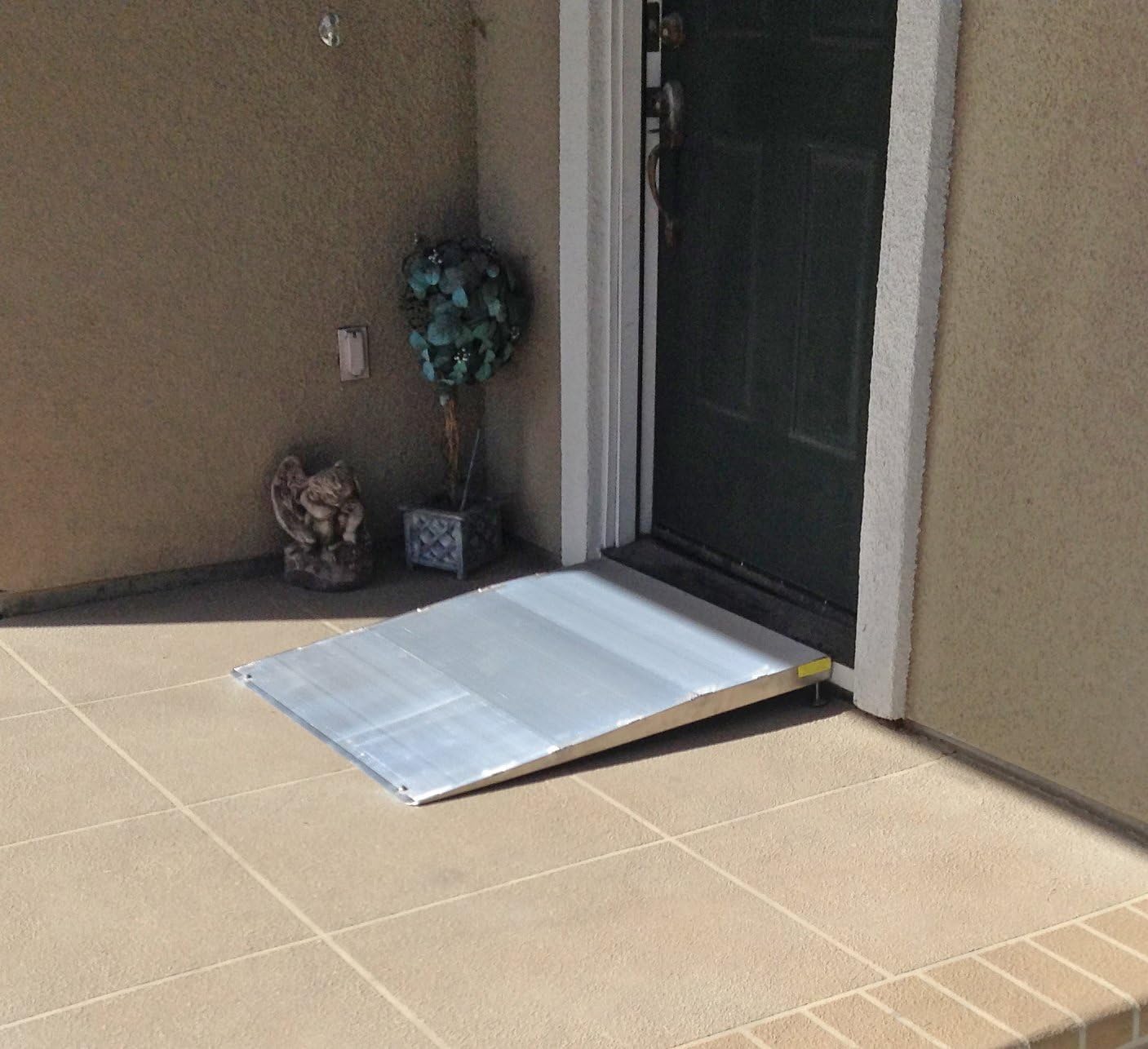 Prairie View Industries ATH3636 Adjustable Threshold Ramp, 36 in X 36 in, 26 Pound: Health & Personal Care