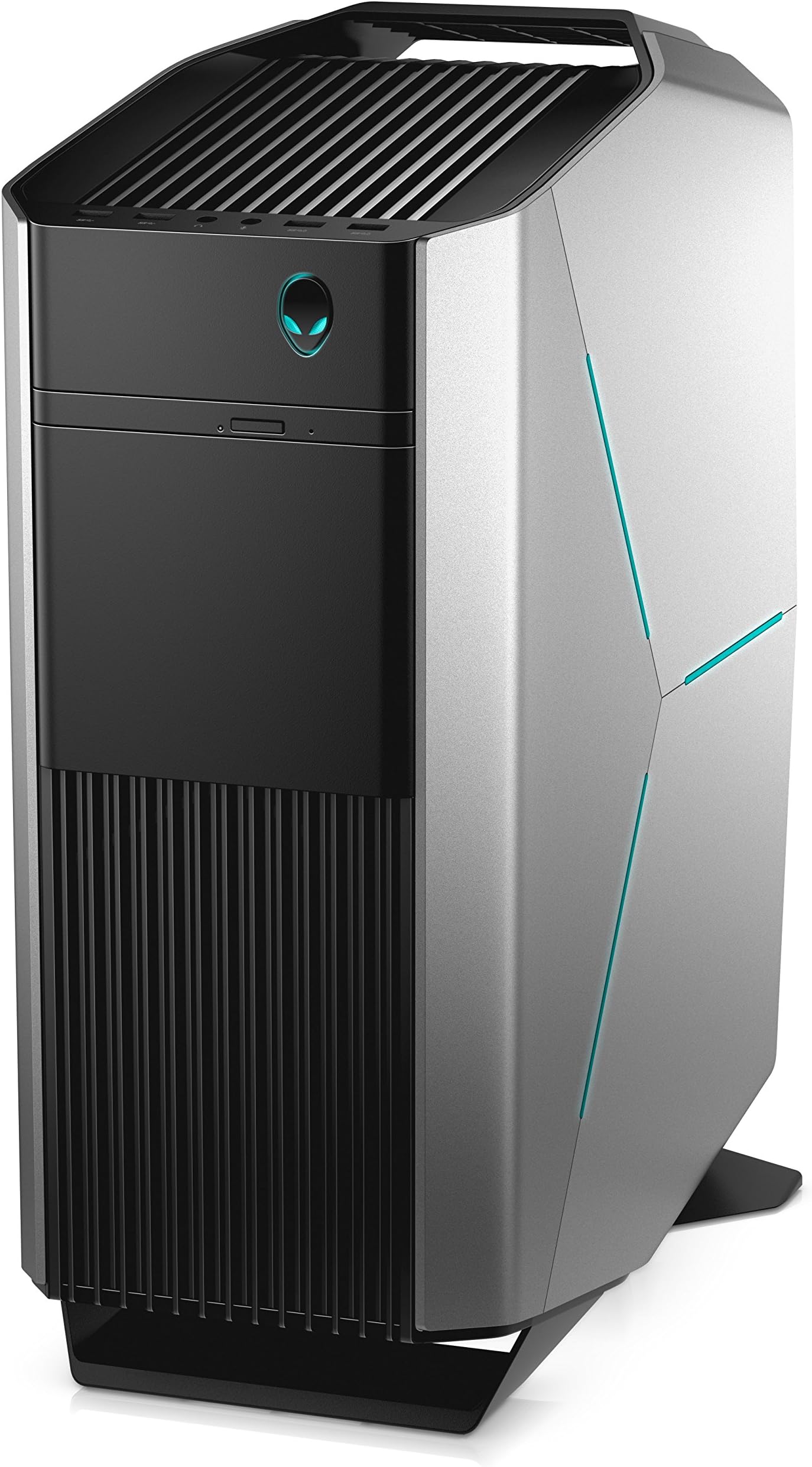 Alienware Aurora R6 Gaming Desktop - (Silver/Black) (Intel Core i5-7400, 8GB RAM, 1TB HDD, AMD RX570 4GB, Windows 10 Home)