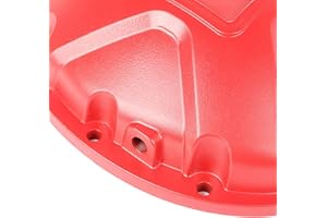 Alloy USA Differential Cover for Dana 35 | Aluminum, Red | 11211 | Fits 1987-2018 Jeep Wrangler YJ/TJ/LJ/JK; 1993-2004 Grand Cherokee; 1972-1986 CJ5/6/7; 1984-2001 Cherokee & Others w/Dana 35 Axle