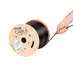 TRUE CABLE Cat6A Direct Burial Bulk Ethernet