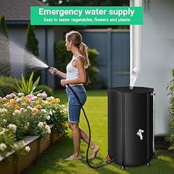 FAMIROSA 100 Gallon / 378L Collapsible Rain