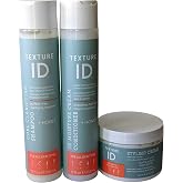 Texture ID Texture ID Set of 3 Products - Curl Clarifying Shampoo, 3x Moisture Cream Conditioner and TID Styling Creme