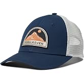 Fj&auml;llr&auml;ven Badge Langtradarkeps Cap - Mesh Ventilation, Adjustable Snapback, Trucker Style - Hiking, Travel