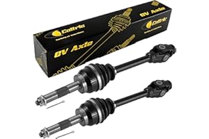Caltric Front Right and Left Complete Cv Joint Axles Compatible with Polaris Sportsman 500 4X4 Ho 2004 A04Ch50Aa/Ac/Ae/Ag