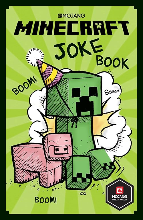 Minecraft Joke Book: An official illustrated Minecraft children’s joke book – The perfect Christmas stocking filler for funny kids who are into video games aged 7, 8, 9, 10 and 11!