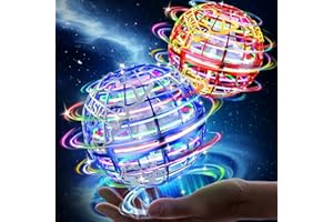 Flying orb Ball 2023 Hover Boomerang Ball 6 Lighting Effects Cool Toys Gift for 678910+ Year Kids Teen Adults Indoor Outdoor 