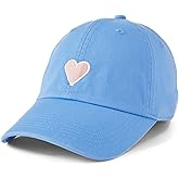 Life is Good Heart Chill Cap, Cornflower Blue