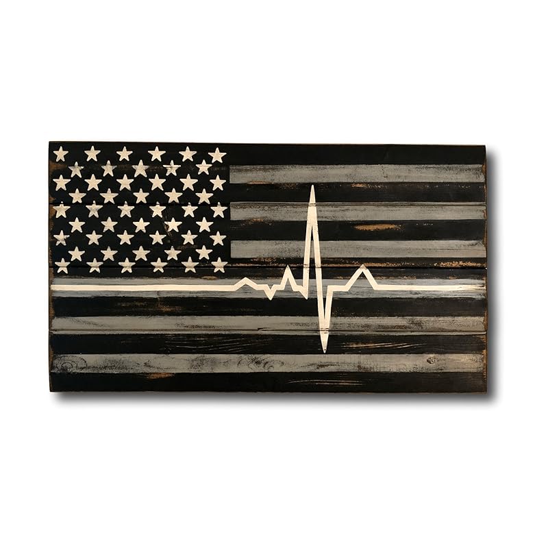 Thin White Line Flag EMT Flag Paramedic Flag EMS Gift