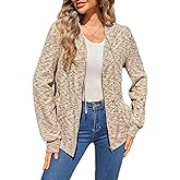 SHEWIN 2025 Fall Hoodies Waffle Knit Zip Up Sweatshirt Comfy Loose Fit Shakcet