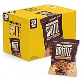 Brownie Brittle &ndash; Original Chocolate Chip Thin and Crispy Sweet Snacks | Pack of 20, 1 oz , Rich Gourmet Brownie Bites Dessert