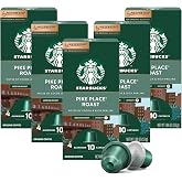 Starbucks by Nespresso Original, Pike Place Coffee, 50-count | Medium Roast Espresso Pods, Brews 1.35 oz.