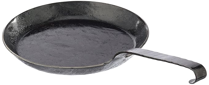 Turk 65530 Eisenpfanne aus Einem Stück handgeschmiedet, 30 cm