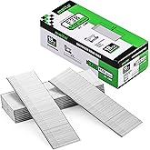 meite F38 18 Gauge 1-1/2 Inch Leg Length Galvanized Brad Nails Ideal for Upholstery, Trims, Molding, Woodworking 5,000 PCS/Bo