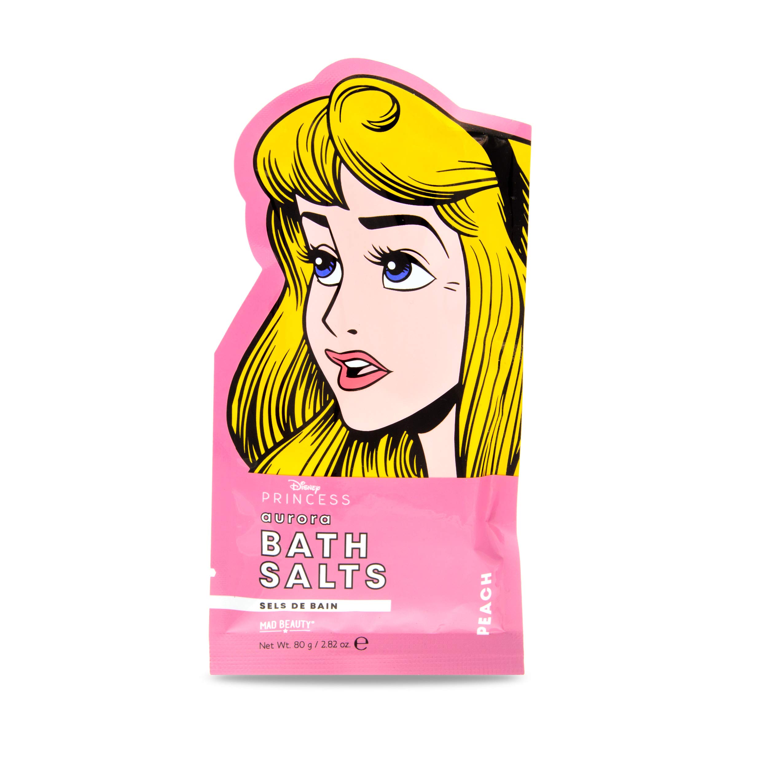 MAD Beauty Princess Aurora Bath Salts, Disney Pop Princess Bath Salts Aurora, Translucent
