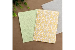 BAOFALI 3D Embossing Folder for Card Making,Easter Bunny Plastic Texture Fades Embossing Folder Template for Scrapbooking Cardstock Album DIY Decoration Paper Crafting 6.3x4.5inch