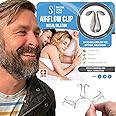 Airflow Clip Nasal Dilator by SnoreLessNow | Swiss-Made Anti-Snoring Nose Clip | Nasal Dilators for Sleeping & Breathing, BPA-Free Nasal Expander for Deviated Septum Relief | Nasal Dilator for Snoring