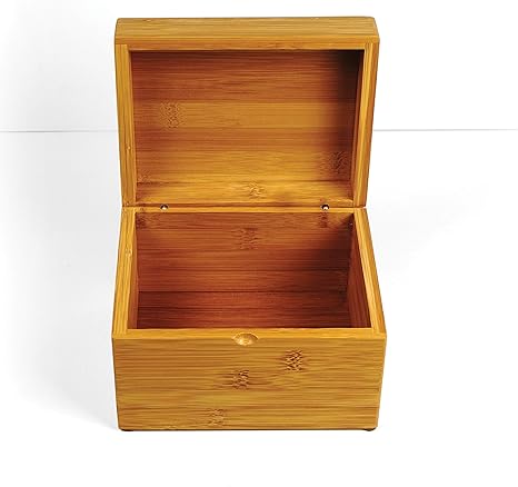 RSVP International BOO-RB Caja de recetas de bambú, Multicolor: Amazon.es: Hogar
