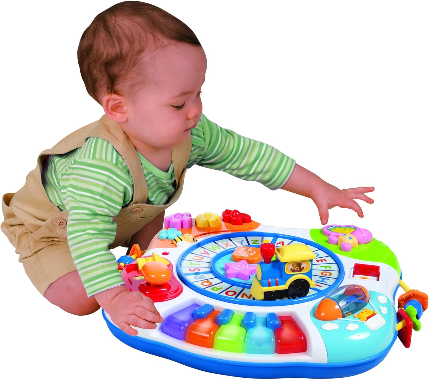 letter train musical activity table