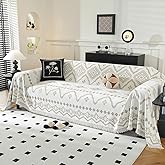 LUFEIJIASHI Boho Couch Covers for Sofa Non Slip Sofa Covers Washable Couch Covers for 3 Cushion Couch Sofa Pet Friendly Secti
