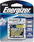 Energizer Ultimate Lithium Batteries Batteries AA, 4 Each