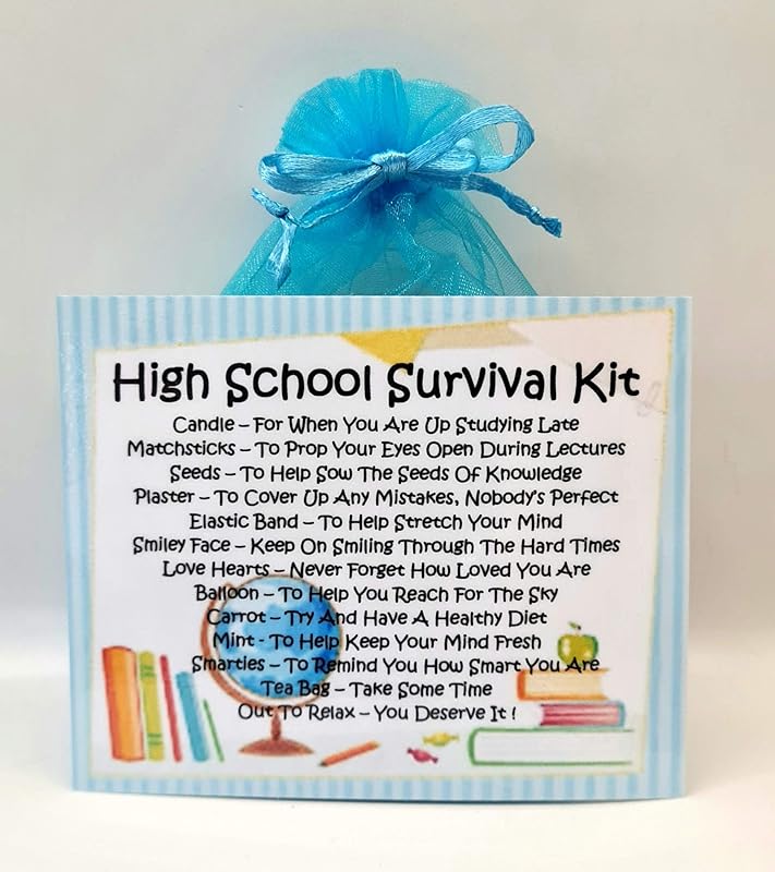 High School Survival Kit Unique Sentimental Novelty Keepsake Good
