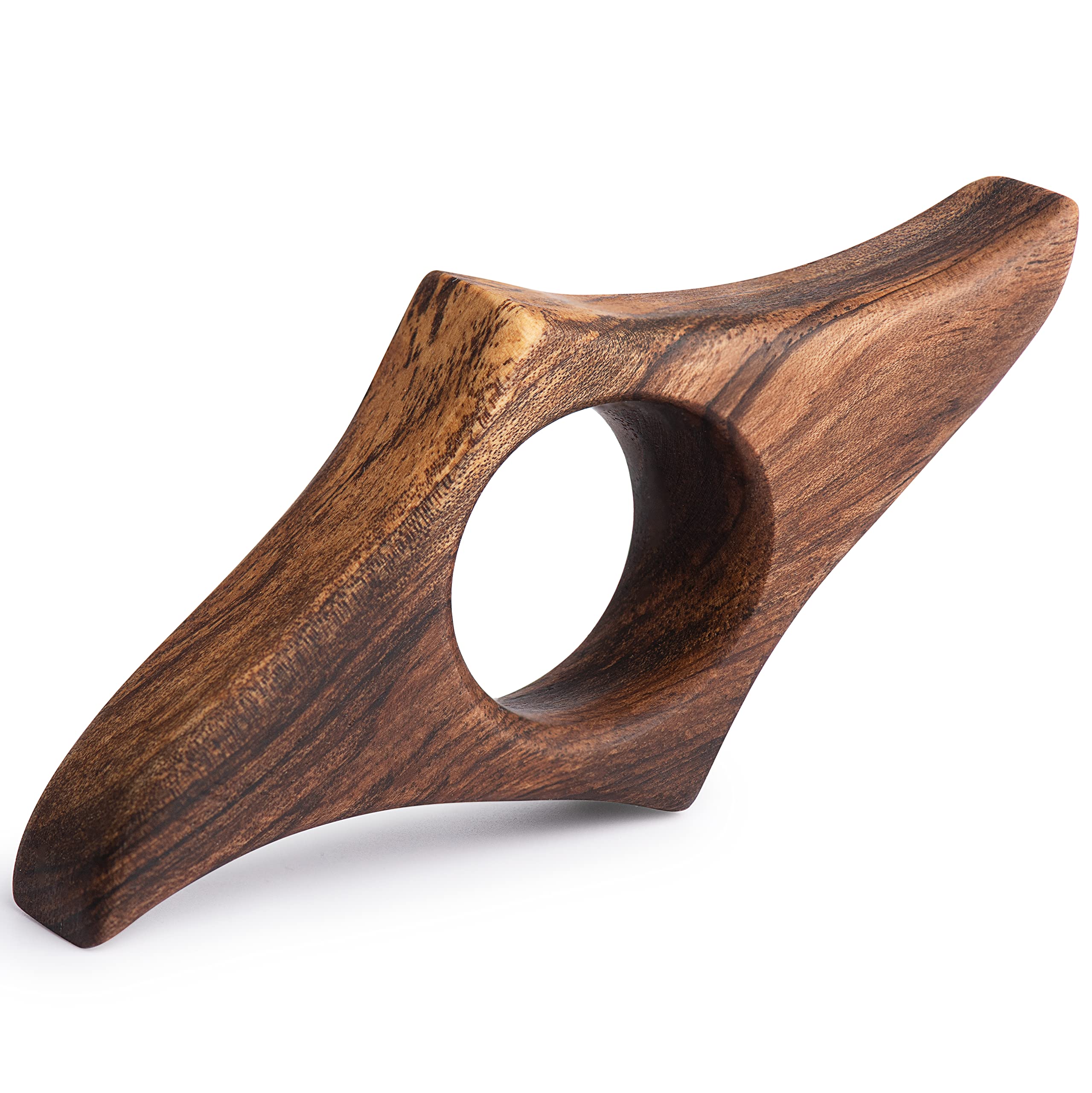 TILISMA Thumb Book Page Holder - Handmade Walnut Book Accessories - Reading Accessories for Bedtime - Literary Gifts (Small)