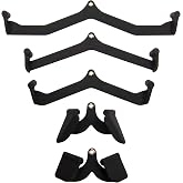 BalanceFrom Cable Machine Attachments 5-Piece Combo