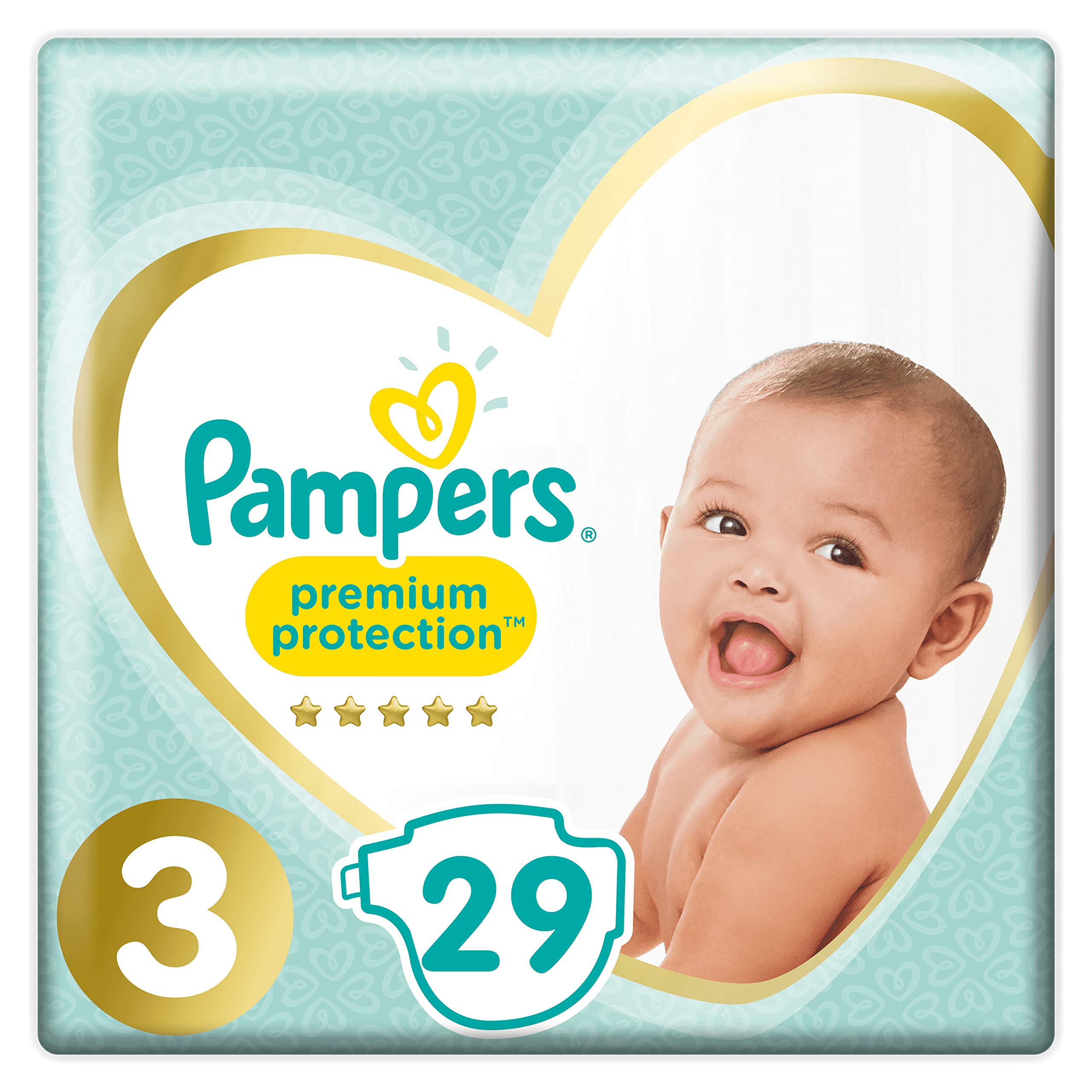 Pampers New Baby Nappies Carry Pack, Size 3