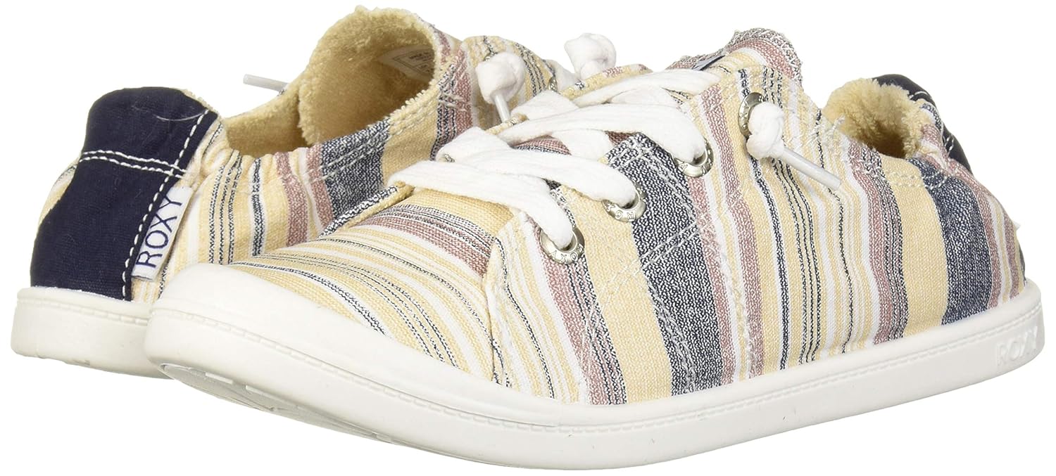 Fashion Sneakers Roxy Womens Bayshore Slip on Shoe Sneaker ...