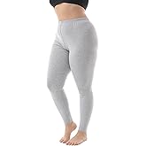 ZERDOCEAN Women's Plus Size Stretchy Soft Lightweight Full Length Leggings