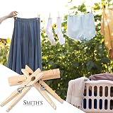Smith’s 2015 Strong Wooden Hardwood Clothes Pegs 32 Pack Fits Any Clothesline view 8