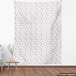 Lunarable Eiffel Tower Fabric by The Yard, France