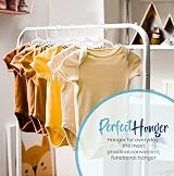 Utopia Home Plastic Kids Hangers for Clothes Pack of 40 White Slim view 3