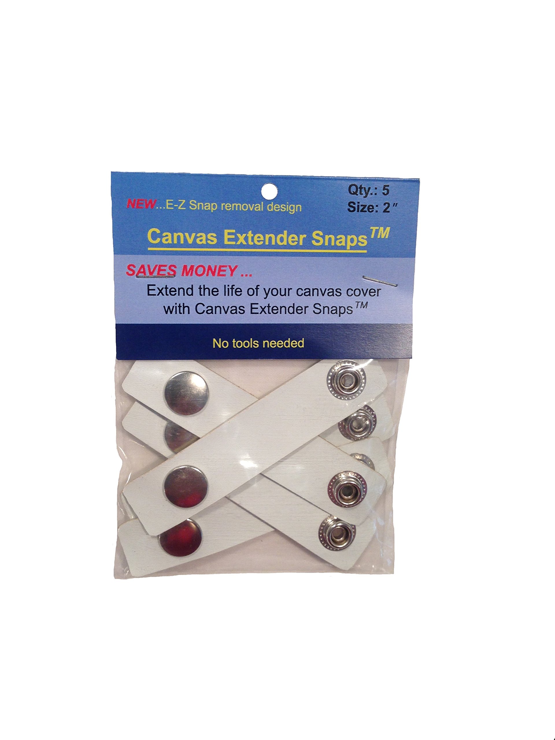 CYP Boat Canvas Snap Extender Boating Accessories 5 Per Bag 1" Inch