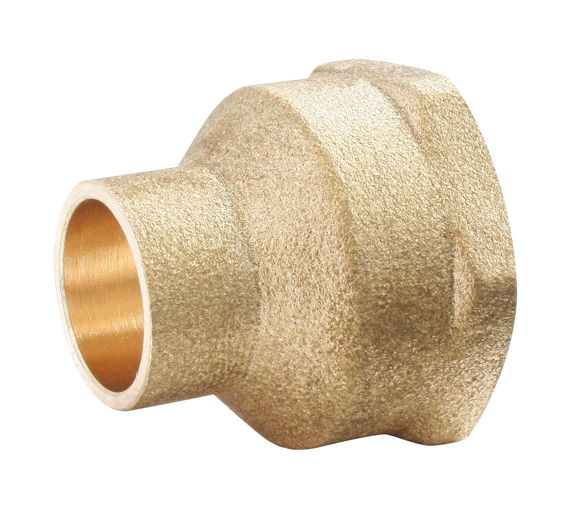 Somatherm // 270-14-15 Straight Coupling Diameter 14 Female 15/21, Grey