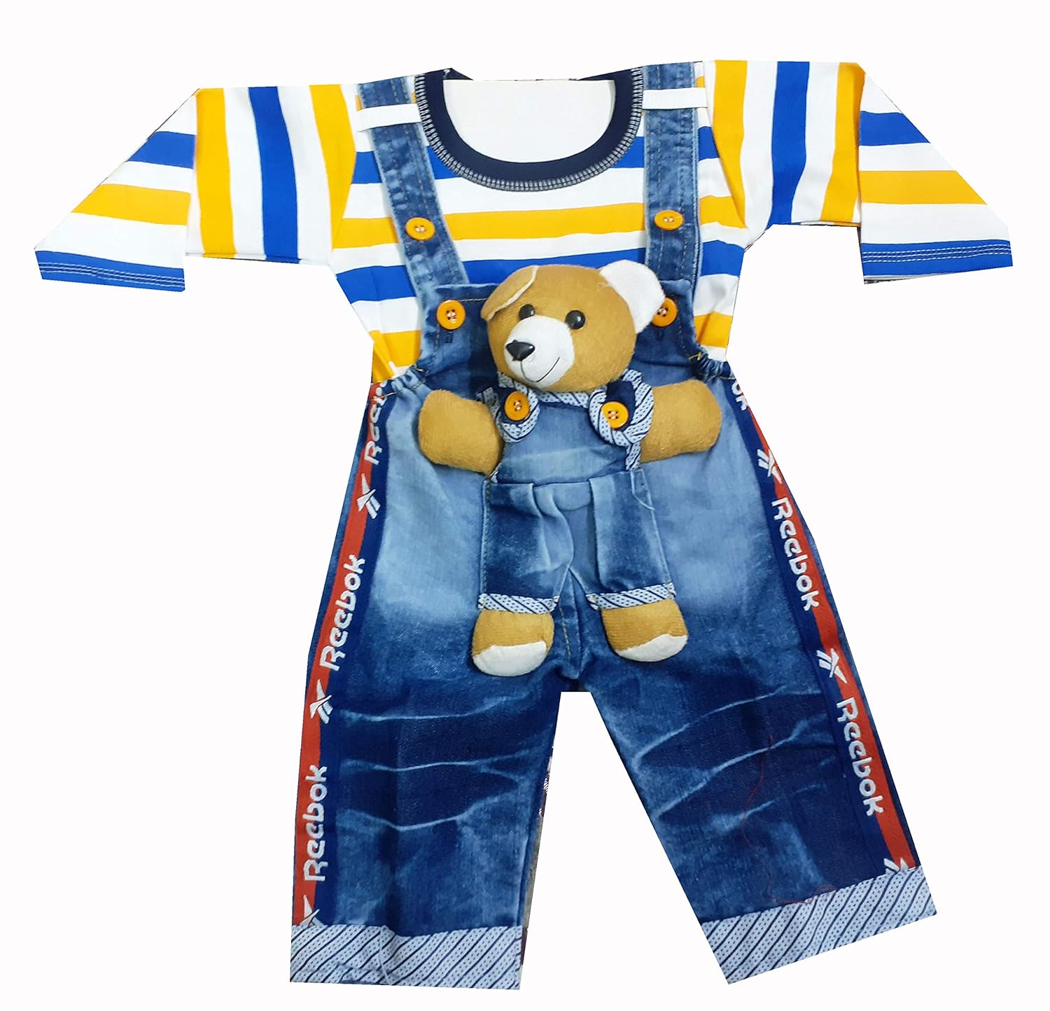 denim dress for baby boy
