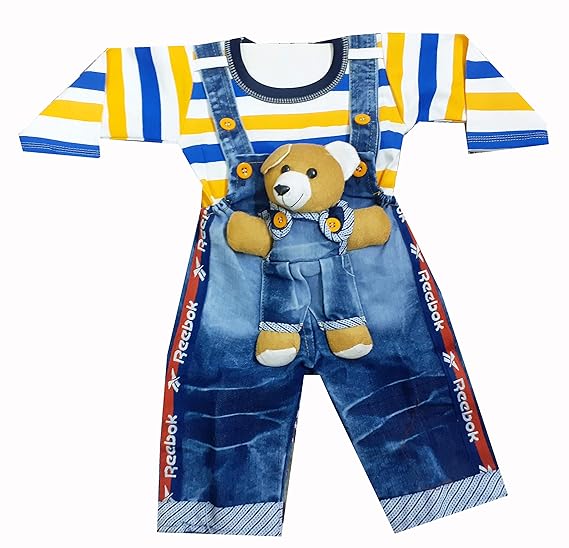 denim dress for baby boy