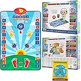 My Salah Mat for Kids - Interactive Muslim Prayer Rug for Kids Learning The Salah - Fun & Easy Prayer Mat with 36 Touch Keys,