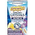 Emergen-C Immune Plus Crystals, On-the-Go Immune Support Supplement with Vitamin C, Vitamin D, B Vitamins, Zinc and Manganese