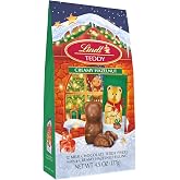 Lindt Holiday TEDDY Creamy Hazelnut Milk Chocolate Candy Bag, 4.5 oz, 12 Pc