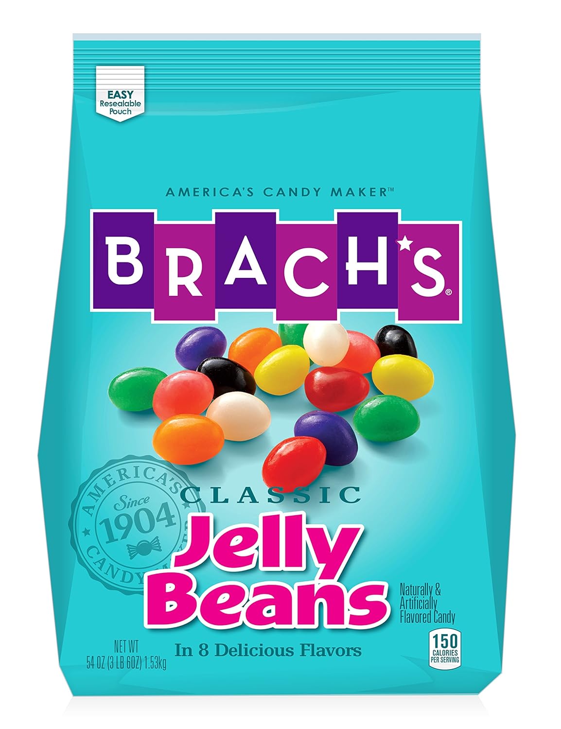 Brach's Classic Jelly Beans Candy, 54 Ounce Bag Grocery